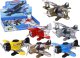 LeanToys Samolot Z Napędem Śmigłowiec Aluminiowy Kolorowy Mix 1