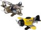 LeanToys Samolot Z Napędem Śmigłowiec Aluminiowy Kolorowy Mix 2