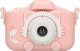 Kamera cyfrowa ExtraLink Extralink Kids Camera H27 Single Różowy | Aparat cyfrowy | 1080P 30fps, wyświetlacz 2.0" 1