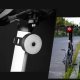Alogy Lampka rowerowa Światło rowerowe Tylne czerwone LED pod siodełko Migająca lampa na rower tył 9
