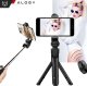 Selfie stick Alogy Selfie stick statyw Tripod uchwyt na telefon Alogy Trójnóg kijek do zdjęć selfie pilot Bluetooth 360 Czarny 8