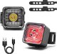 Alogy Lampka rowerowa 2w1 Alogy Bike Rear+Front Light Smart Latarka na rower wodoodporne światło na przód i tył 120lm IP66 1