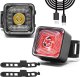 Alogy Lampka rowerowa 2w1 Alogy Bike Rear+Front Light Smart Latarka na rower wodoodporne światło na przód i tył 120lm IP66 13