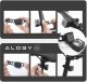 Alogy Lampka rowerowa 2w1 Alogy Bike Rear+Front Light Smart Latarka na rower wodoodporne światło na przód i tył 120lm IP66 5