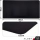 Podkładka Alogy Podkładka na biurko pod myszkę mysz klawiaturę Mata ochronna antypoślizgowa XL 80x40 cm Alogy Czarna 7
