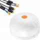 Antena Poynting Poynting Antennas 5G/LTE KFZ/Marine A-MIMO-0004-V1-15-W Wi-Fi weiß SMA (M) 3,5~6dBi GPS/Glonass 2M SMA-M Kabel IP69K 1
