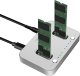 Stacja dokująca LogiLink LogiLink USB 3.2 Gen 2 Duale M.2 NVMe Dockingstation silber 2