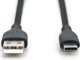 Kabel USB Digitus Digitus USB-A > USB-C 2.0 (ST-ST) 2m Ladekabel Silikon 60W Schwarz 2