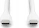 Kabel USB Digitus USB-C - USB-C 0.5 m Biały (AK-300341-005-W) 3