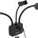 Lusterko kosmetyczne Physa Lampa kosmetyczna do makijażu rzęs z uchwytem na smartfon LED 3200 - 5600 K 40 W Lampa kosmetyczna do makijażu rzęs z uchwytem na smartfon LED 3200 - 5600 K 40 W 2