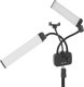Lusterko kosmetyczne Physa Lampa kosmetyczna do makijażu rzęs z uchwytem na smartfon LED 3200 - 5600 K 40 W Lampa kosmetyczna do makijażu rzęs z uchwytem na smartfon LED 3200 - 5600 K 40 W 4