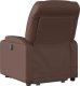 vidaXL Podnoszony fotel masujący, rozkładany, brązowy 5