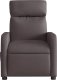 vidaXL Rozkładany fotel masujący, elektryczny, ciemny brąz, tkanina 9