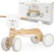 Viga Toys VIGA PolarB Drewniany Jeździk Miś Polarny Miękkie Koła 1
