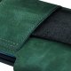 Surazo Kabura na pasek skórzana Belt Case - Nubuk Ciemny Zielony Apple iPhone 15 Pro 8