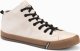 Ombre Kontrastowe męskie trampki z podwyższoną cholewką  beżowe V6 OM-FOTH-0121 40 5