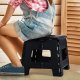 ModernHome Stołek składany 1 stopniowy taboret z tworzywa 22 cm 8