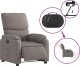 vidaXL vidaXL Elektryczny fotel rozkładany, kolor taupe, obity tkaniną 6