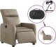 vidaXL vidaXL Elektryczny fotel rozkładany, cappuccino, obity sztuczną skórą 6