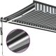 vidaXL vidaXL Automatyczna markiza z LED, antracytowo-biała, 400x350 cm 8