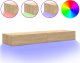 vidaXL vidaXL Szafki telewizyjne z LED, 2 szt., dąb sonoma, 60x35x15,5 cm 2