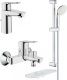 Bateria umywalkowa Grohe Grohe Bauedge 118389 2