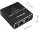 Qoltec Rozdzielacz Splitter mini SWITCH 1x2 port RJ45 | 1000Mbps | USB-C| Aluminium 1