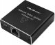 Qoltec Rozdzielacz Splitter mini SWITCH 1x2 port RJ45 | 1000Mbps | USB-C| Aluminium 3
