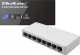 Switch Qoltec SWITCH przełącznik sieciowy 8 x port RJ45 | 1000Mbps | Fast      Ethernet | LAN 3