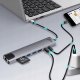 Media-Tech MEDIA-TECH HUB USB 8 IN 1 GIGA LAN HUB MT5046 4