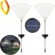 MEDUZA LAMPA SOLARNA ogród FIREWORK dmuchawiec -2SZT 15