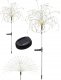 MEDUZA LAMPA SOLARNA ogród FIREWORK dmuchawiec -2SZT 2