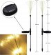 MEDUZA LAMPA SOLARNA ogród FIREWORK dmuchawiec -2SZT 3
