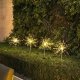 MEDUZA LAMPA SOLARNA ogród FIREWORK dmuchawiec -2SZT 5