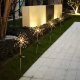 MEDUZA LAMPA SOLARNA ogród FIREWORK dmuchawiec -2SZT 6