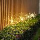 MEDUZA LAMPA SOLARNA ogród FIREWORK dmuchawiec -2SZT 7