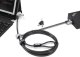 Linka zabezpieczająca Lenovo Kensington NanoSaver Twin Head - Sicherheitskabelschloss - Schwarz - 1.8 m - fur ThinkCentre M75t Gen 2, ThinkPad L13 Yoga Gen 3, T14s Gen 3, X13 Gen 3 3