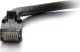 C2G Kabel / 0,5 m Mld/Booted Black CAT5E PVC UTP 4
