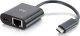 Adapter USB C2G USB-C - RJ-45 + USB-C Czarny  (82408) 2