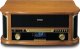 Gramofon Lenco LENCO TCD-2571 Plattenspieler Holzgeh. USB Kassette DAB+, Holz 1
