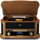Gramofon Lenco LENCO TCD-2571 Plattenspieler Holzgeh. USB Kassette DAB+, Holz 3