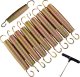 Verk Sprężyny do trampoliny sprężyna 165mm 16,5cm 10szt Sprężyny do trampoliny sprężyna 165mm 16,5cm 10szt 1