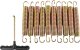 Verk Sprężyny do trampoliny sprężyna 165mm 16,5cm 10szt Sprężyny do trampoliny sprężyna 165mm 16,5cm 10szt 7