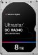 Dysk WD WD Ultrastar DC HA340 WUS721208BLE6L4 - Festplatte - Datencenter - 8 TB - intern - 3.5" (8.9 cm) - SATA 6Gb/s - 7200 rpm - Puffer: 256 MB 1