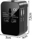Verk Adapter przejściówka wtyczka gniazdo uk usa eu aus uniwersalna 2x usb świat Adapter przejściówka wtyczka gniazdo uk usa eu aus uniwersalna 2x usb świat 10
