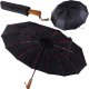 Verk Parasol parasolka składana automat czarny unisex elegancki duży porządny Parasol parasolka składana automat czarny unisex elegancki duży porządny 1