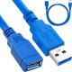 Verk Kabel przedłużacz przedłużka usb 3.0 adapter ekranowany 1,5m Kabel przedłużacz przedłużka usb 3.0 adapter ekranowany 1,5m 1