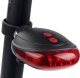 Verk Lampka rowerowa tylna laserowa 5 led laser linia oświetlenie tylnie drogi Lampka rowerowa tylna laserowa 5 led laser linia oświetlenie tylnie drogi 1