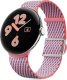 Smartwatch Pixel Watch 3 (45mm), Woven Band, Peony, WW 1