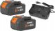 Daewoo Akumuliatorinis sniego valytuvas DAEWOO DAST 4042Li SET, 2x21 V 7